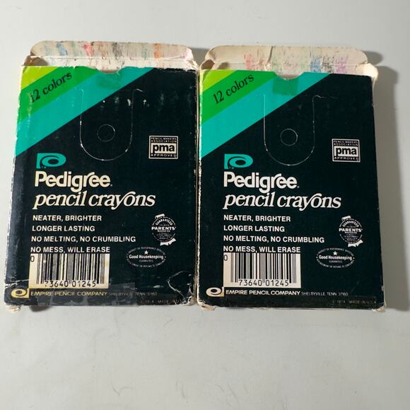 Vintage Pedigree 12 Pencils Art Crayons with Kellogg's Characters Non-Toxic43 - Picture 3 of 11